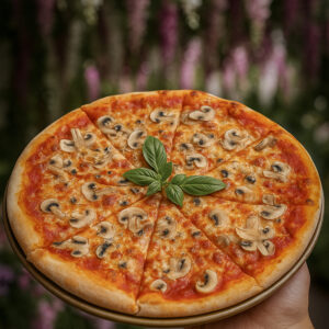 3. pizza funghi