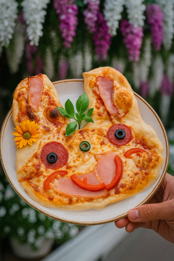 Kinder Pizza with a smile